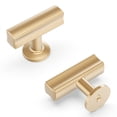 thumbnail image 1 of Belwith BWH077878 CBZ 49 mm Woodward T-Knob - Champagne Bronze, 1 of 7