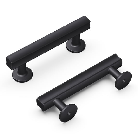 Hickory Hardware H077880MB 3 in. Center to Center Woodward Collection Pull, Matte Black Finish
