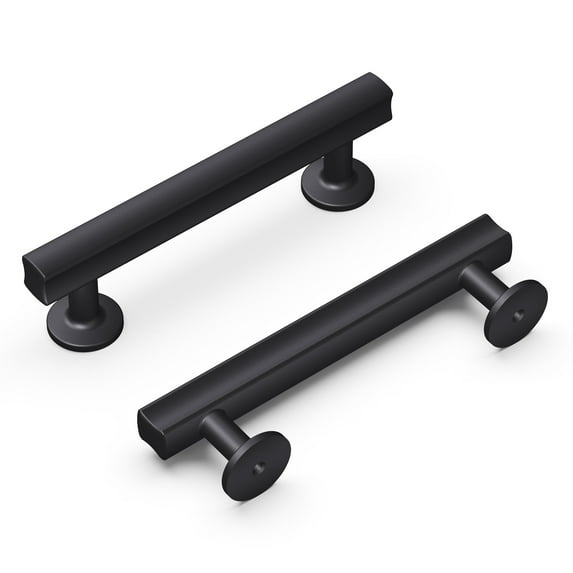 Hickory Hardware H077881 Woodward 3-3/4" Center To Center Pinched Contemporary Square