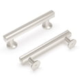 thumbnail image 1 of Hickory Hardware H077881SN-10B 96 mm CC Woodward Cabinet Pull, Satin Nickel - Pack of 10, 1 of 7