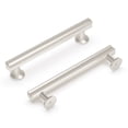 thumbnail image 1 of Hickory Hardware H077882 Woodward 5-1/16" Center To Center Contemporary Pinched Square, 1 of 7