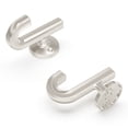 thumbnail image 1 of Hickory Hardware H077888 Woodward 1-3/4" Wide Classic Modern Single Wall Mount Bath Robe, 1 of 7