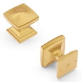 thumbnail image 1 of Hickory Hardware H078769BGB-10B 1.25 in. Dover Cabinet Knob, Brushed Golden Brass - Pack of 10, 1 of 7