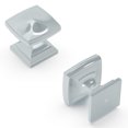 thumbnail image 1 of Hickory Hardware H078769CH 1.25 in. Square Dover Collection Knob, Chrome Finish, 1 of 7