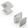 thumbnail image 1 of Hickory Hardware H078769SN-10B 1.25 in. Dover Cabinet Knob, Satin Nickel - Pack of 10, 1 of 7