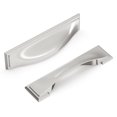 thumbnail image 1 of Hickory Hardware H078775SN-5B 3 in. & 96 mm CC Dover Cup Cabinet Pull, Satin Nickel - Pack of 5, 1 of 7