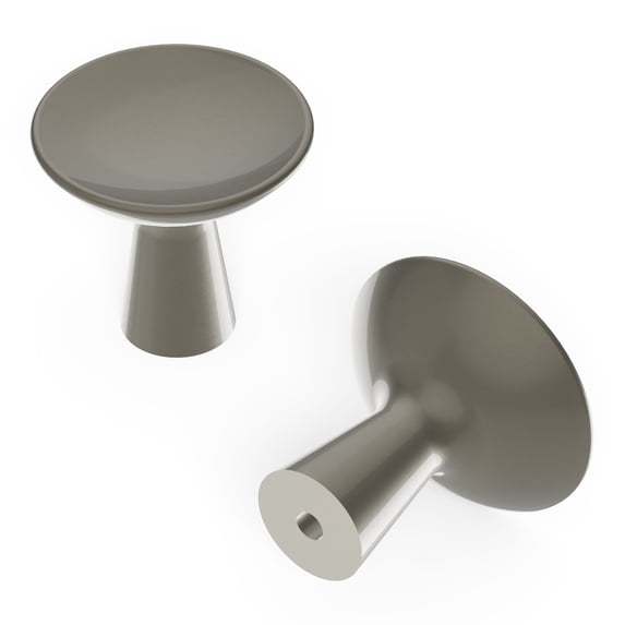 Hickory Hardware H078776 Maven 1-1/4" Urban Modern Concave Round Cabinet Knob / Drawer