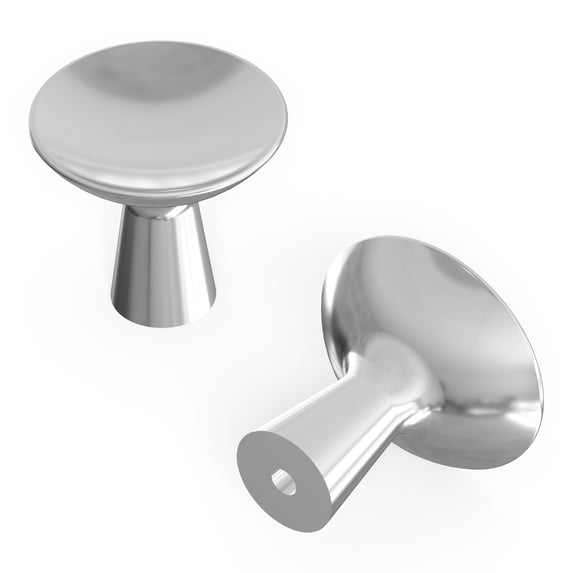 Hickory Hardware H078776 Maven 1-1/4" Urban Modern Concave Round Cabinet Knob / Drawer