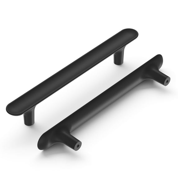 Hickory Hardware H078780MB 5.0625 in. Center to Center Maven Collection Pull, Matte Black Finish