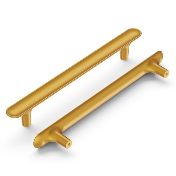 Hickory Hardware H078781 Maven 6-5/16" (160Mm) Center To Center Oval Flat Concave Modern