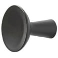 thumbnail image 1 of Hickory Hardware H078782MB-5B 2.31 in. Maven Single Wall Hook, Matte Black - Pack of 5, 1 of 7