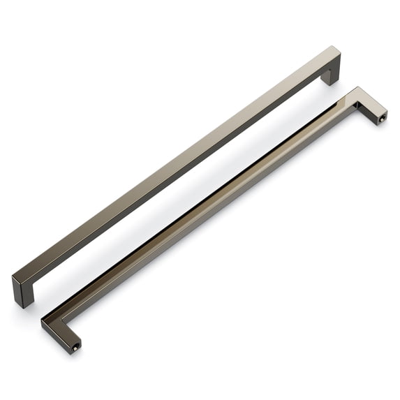 Hickory Hardware HH075336-14-5B 12 in. CC Skylight Cabinet Pull, Polished Nickel - Pack of 5