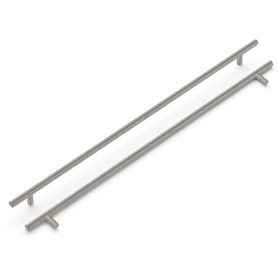Hickory Hardware Hh074881 Bar Pulls 18-7/8" Center To Center Smooth Round Bar Cabinet