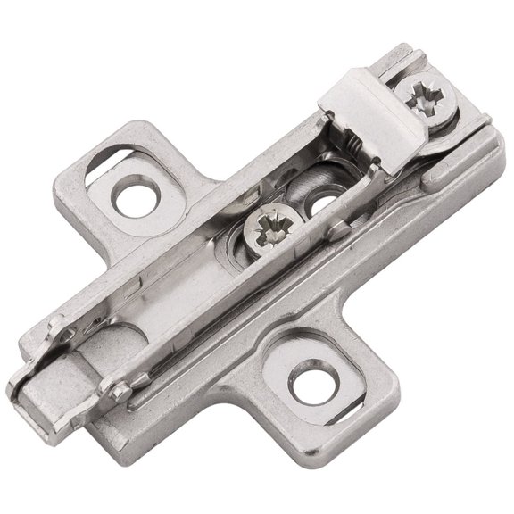 Hickory Hardware Hh075227 Clip-On Frameless Euro Concealed Hinge Adaptor Plate - Nickel