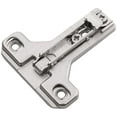thumbnail image 1 of Hickory Hardware Hh075228 Clip-On Face Frame Euro Concealed Hinge Adaptor Plate - Nickel, 1 of 3