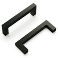 thumbnail image 1 of Hickory Hardware Hh075326 Skylight 3" (72Mm) Center To Center Sleek Square Cabinet Handle, 1 of 7