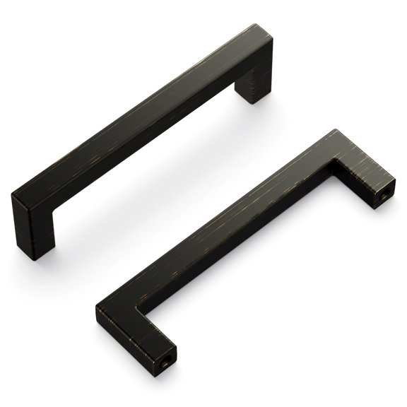 Hickory Hardware Skylight 3-3/4 Inch Center to Center Vintage Bronze Cabinet Pull HH075327-VB