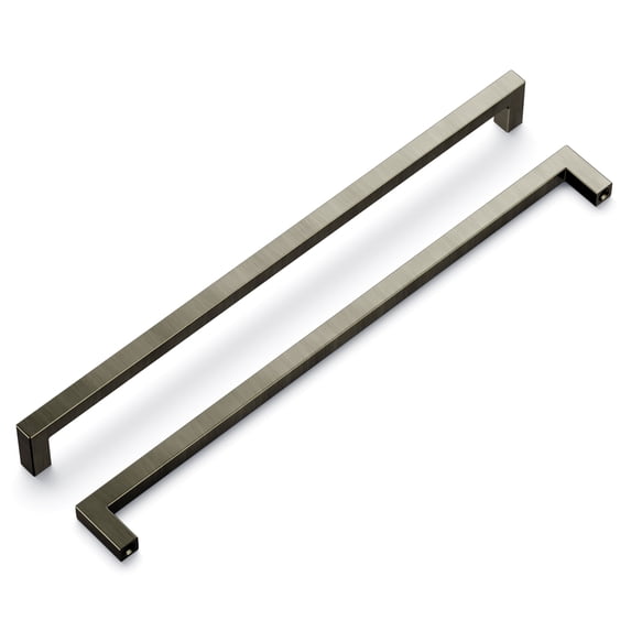Hickory Hardware Hh075336 Skylight 12" Center To Center Square Bar Appliance Handle /