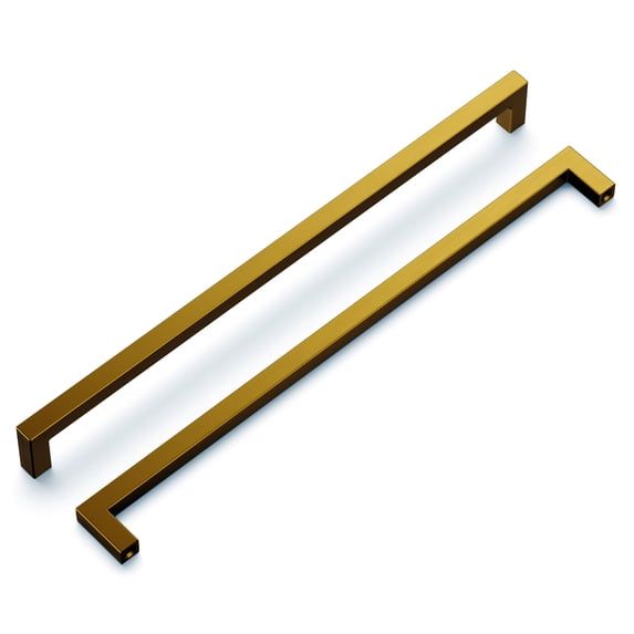 Hickory Hardware HH075336-BGB 12 in. Skylight Pull, Brushed Golden Brass