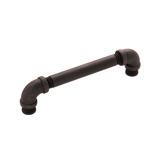 Hickory Hardware Hh076012 Pipeline 5" (128Mm) Center To Center Industrial Vintage Pipe