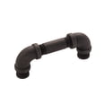 thumbnail image 1 of Hickory Hardware Hh076013 Pipeline 3" (76Mm) Center To Center Rustic Industrial Pipe Style, 1 of 5