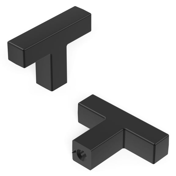 Hickory Hardware Hh079668 Skylight 1-5/8" Wide Square T Bar Cabinet Knob / Drawer Knob -