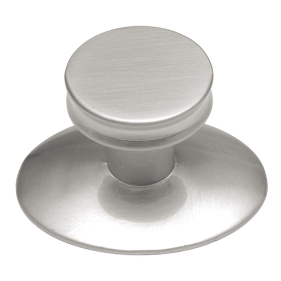 Hickory Hardware Metropolis Collection Knob, 1" Dia. - Satin Nickel