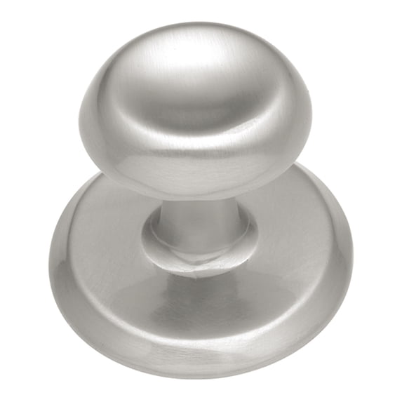 Hickory Hardware Metropolis Collection Knob, 1-1/8" Dia. - Satin Nickel