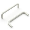 thumbnail image 1 of Hickory Hardware Midway Plastic Pull 3-1/2 inch Center to Center White PW354-24, 1 of 6