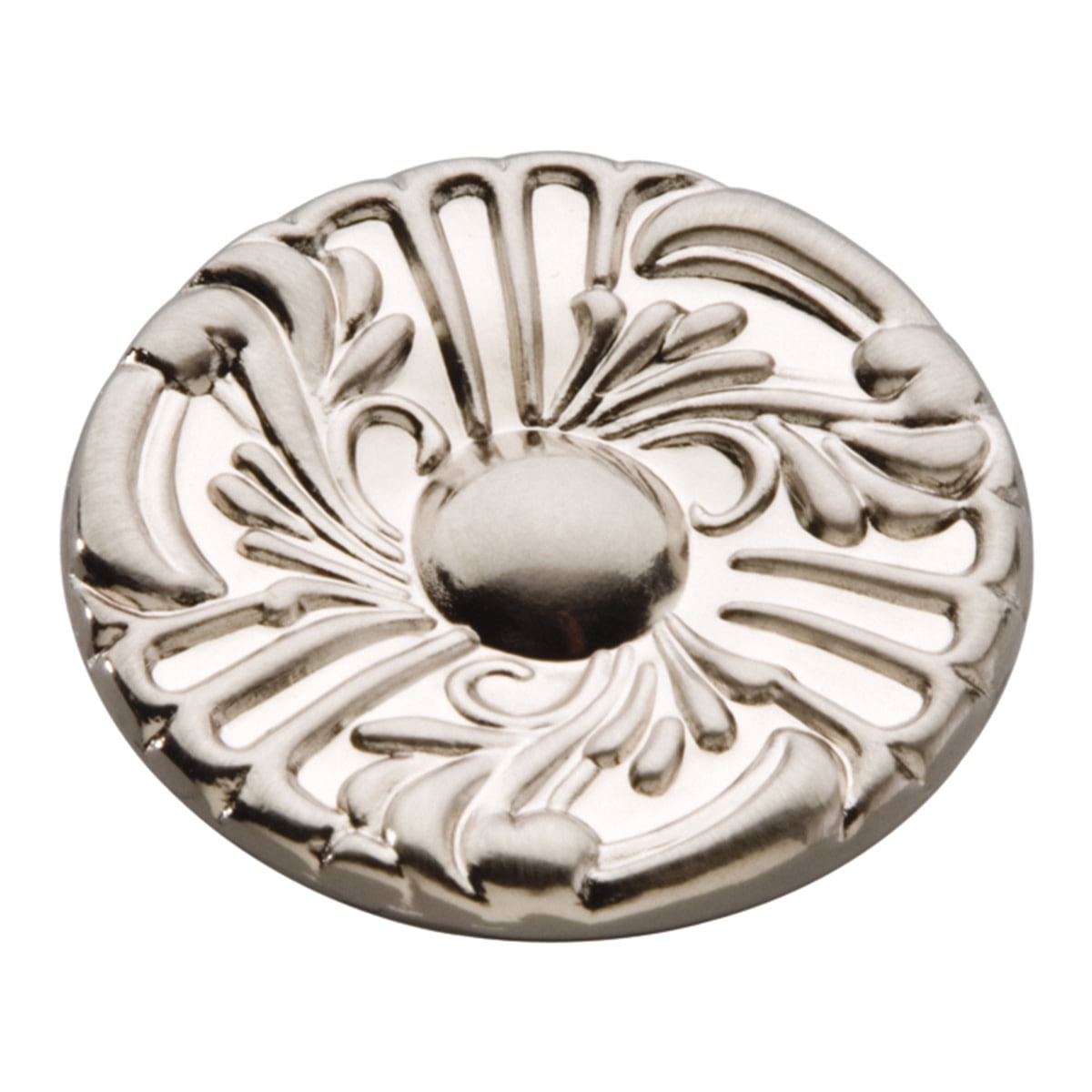Hickory Hardware Cavalier 1-1/2 Inch Diameter Satin Nickel Cabinet Knob P119-SN
