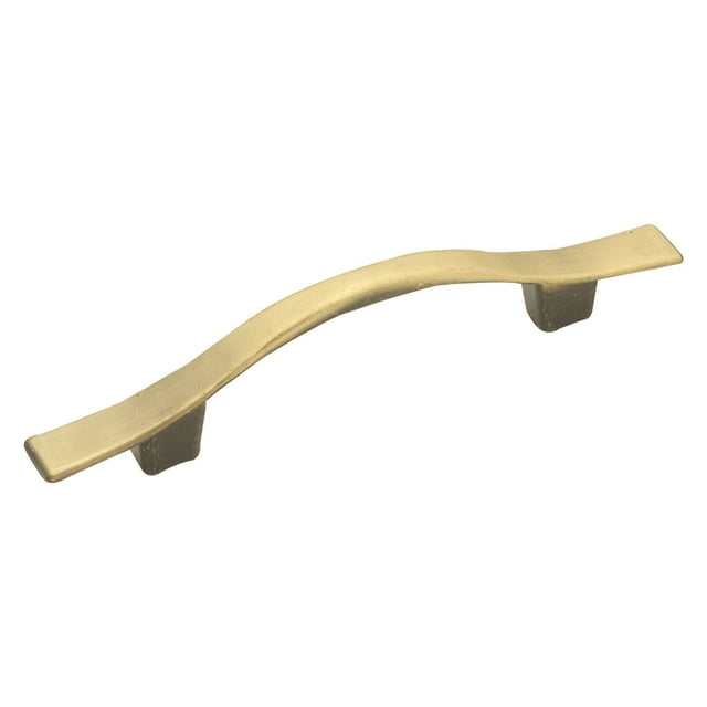 Hickory Hardware P135 Eclipse 3" Center To Center Bar Cabinet Pull - Brass