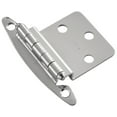 thumbnail image 1 of Hickory Hardware P140-25Pack 3/8" Inset Traditional Cabinet Door Hinge - Chrome, 1 of 6