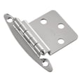 thumbnail image 1 of Hickory Hardware P140-26 Polished Chrome Semi-Concealed Flush Mount 0.37 In. Offset Hinge 2-Pack, 1 of 2