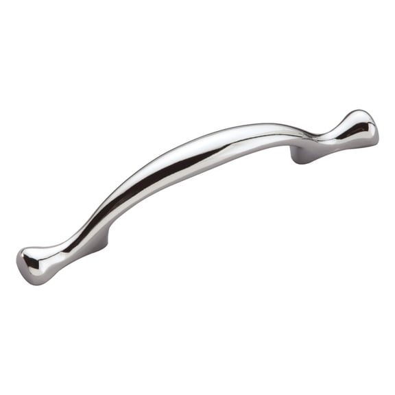Hickory Hardware Conquest Collection Pull, 3" C/C - Chrome
