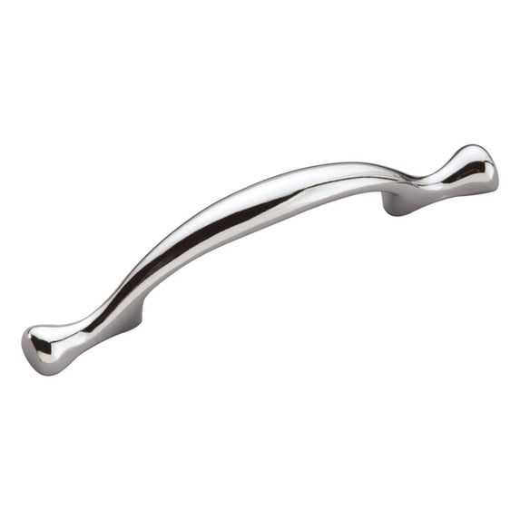 Hickory Hardware Conquest Collection Pull, 3" C/C - Chrome