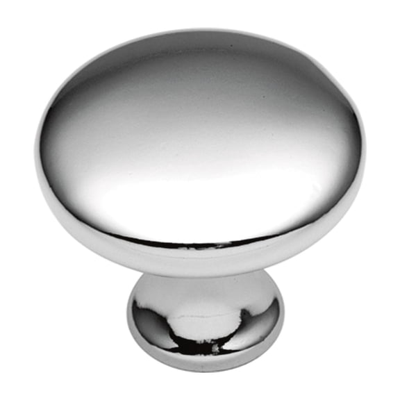 Hickory Hardware Conquest 1-1/8 Inch Diameter Chrome Cabinet Knob P14255-26