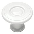 thumbnail image 1 of Hickory Hardware P14402 Eclipse 1-3/16" Mushroom Cabinet Knob - White, 1 of 4