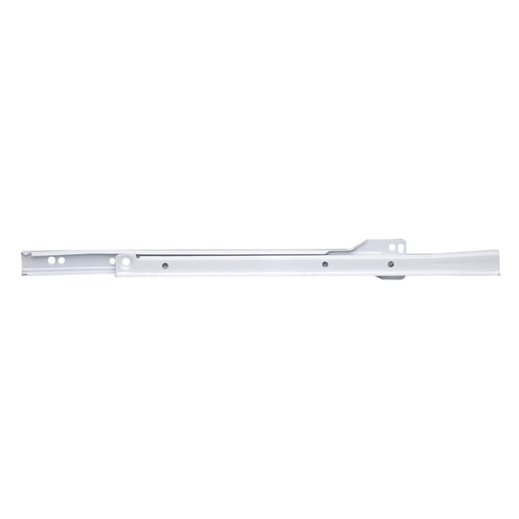 Hickory Hardware P1700-12-W 12 In. White Bottom Mount Euro Drawer Slide