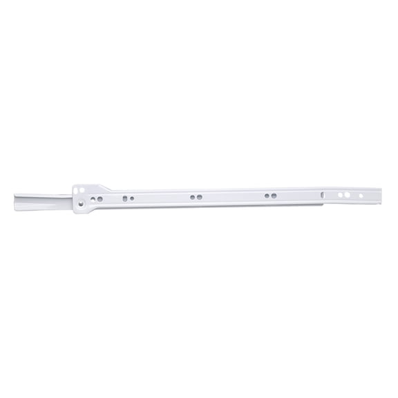 Hickory Hardware P1750-12-W 12 In. White Side Mount Euro Drawer Slide