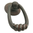 thumbnail image 1 of Hickory Hardware Manchester 2-1/8 Inch Diameter Rustic Iron Cabinet Ring Pull P2014-RI, 1 of 3