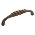 thumbnail image 1 of Hickory Hardware P2023-RI 96mm Manchester Rustic Iron Cabinet Pull, 1 of 2