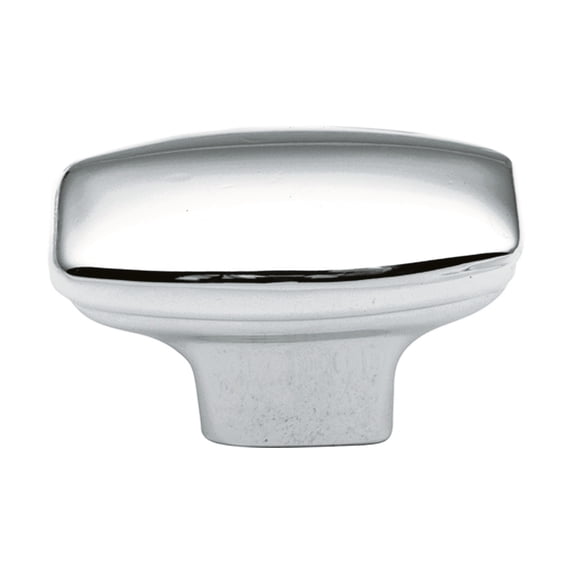 Hickory Hardware Cottage Collection Knob, 1-7/16" X 3/4" Oval - Chrome