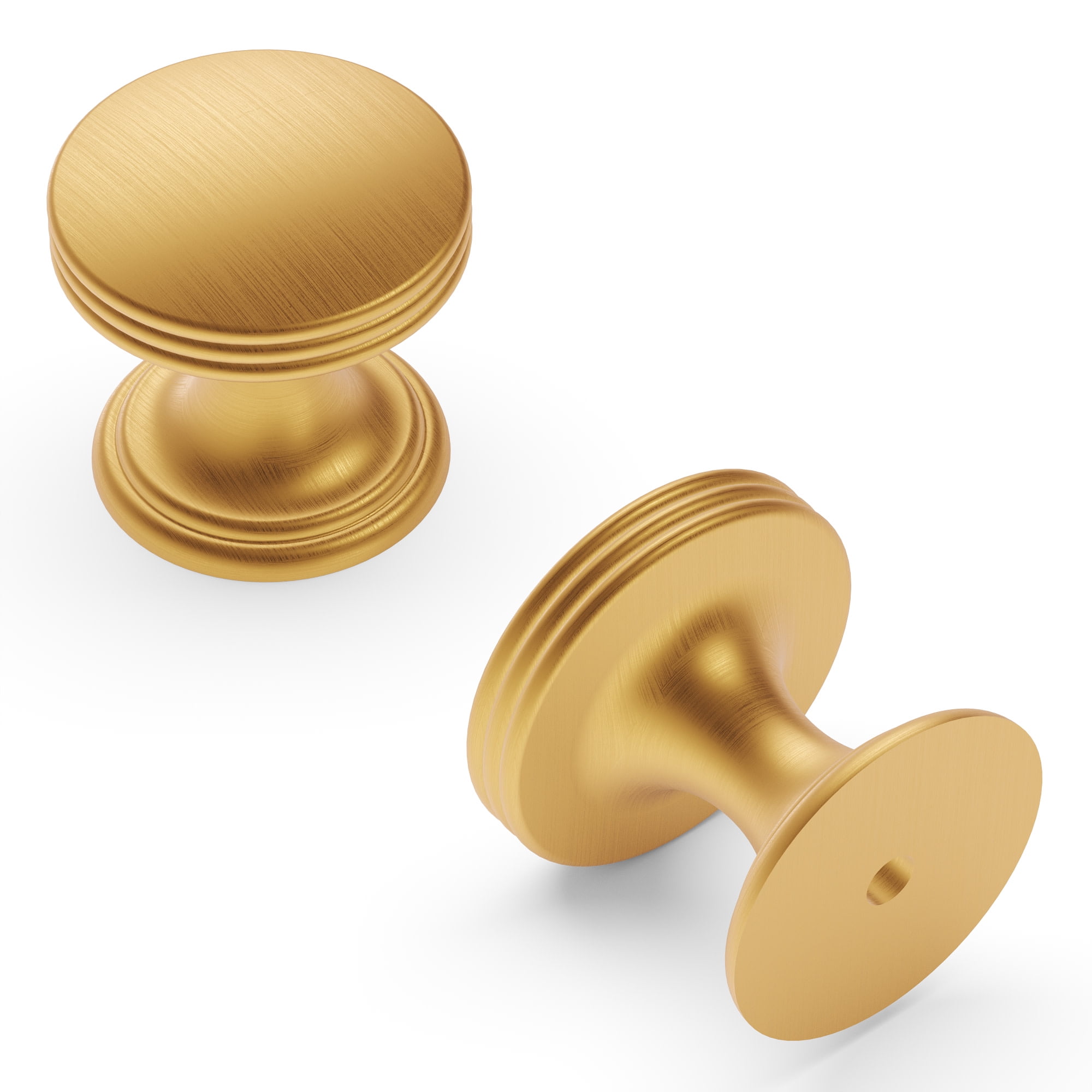 Hickory Hardware P2140 American Diner 1" Round Classic 50S Retro Cabinet Knob / Drawer