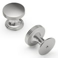 thumbnail image 1 of Hickory Hardware American Diner 1 Inch Diameter Satin Nickel Cabinet Knob P2140-SN, 1 of 7