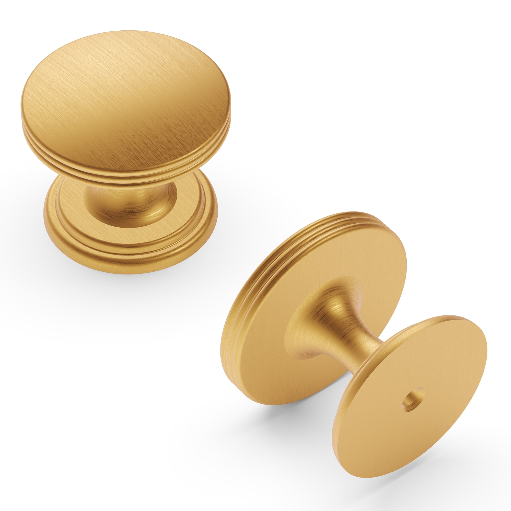 Hickory Hardware P2142 American Diner 1-3/8" Round Large Retro 50S Diner Cabinet Knob /