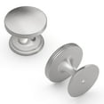 thumbnail image 1 of Hickory Hardware American Diner 1-3/8 Inch Diameter Stainless Steel Cabinet Knob P2142-SS, 1 of 7