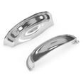 thumbnail image 1 of Hickory Hardware P2144-CH 3 In. and 96mm American Diner Chrome Cup Cabinet Pull, 1 of 7