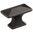 thumbnail image 1 of Hickory Hardware P2150-WOA-10B 1.25 in. Bungalow Cabinet Knob, Windover Antique - Pack of 10, 1 of 7