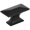 thumbnail image 1 of Hickory Hardware P2151-MB 1.75 x 0.9375 in. Bungalow Collection Knob, Matte Black Finish, 1 of 7