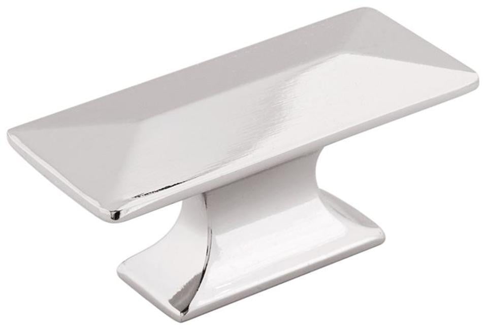 Hickory Hardware P2152-14 Bungalow Knob - Polished Nickel, 2.25 x 1.06 in.
